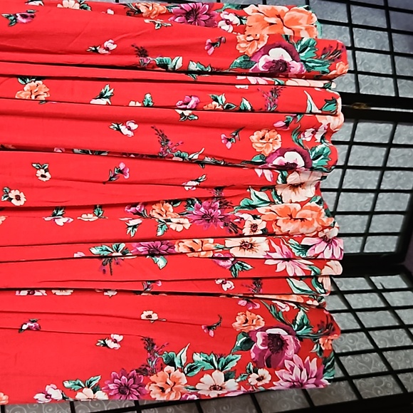 Torrid pink floral dress size 2 - Picture 9 of 15